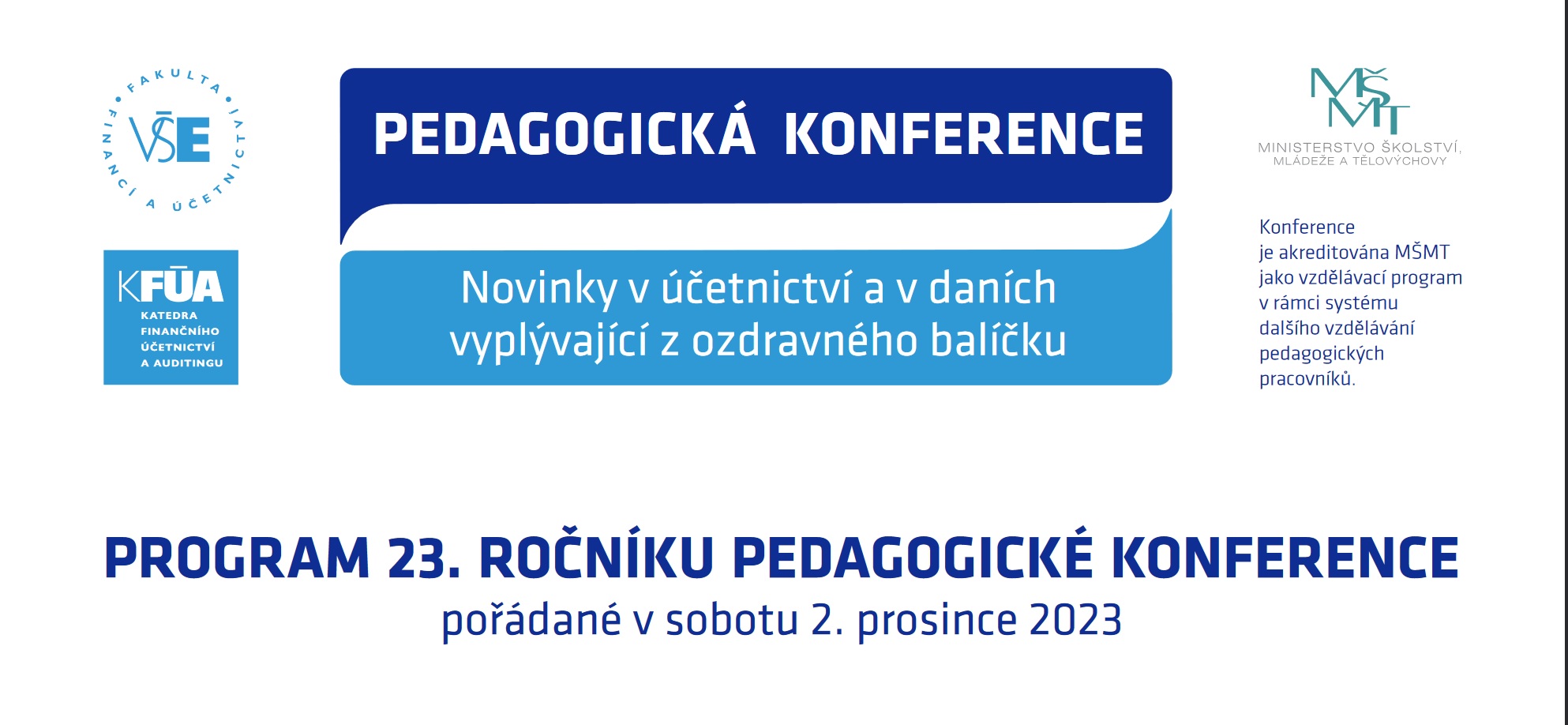 Pedagogická konference 2023